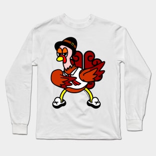 Thanksgiving Turkey Brian Long Sleeve T-Shirt